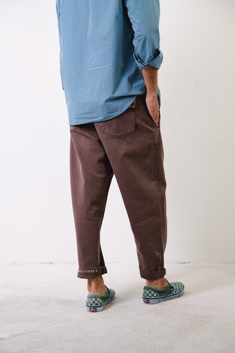 Cosme® Earth - Pantalón Capri Tipo Chino Relaxed-Tapered Cut