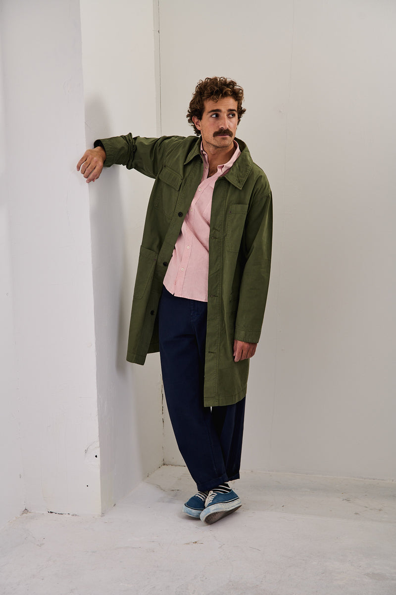 Cosme® Deep Sea - Pantalón Capri Tipo Chino Relaxed-Tapered Cut