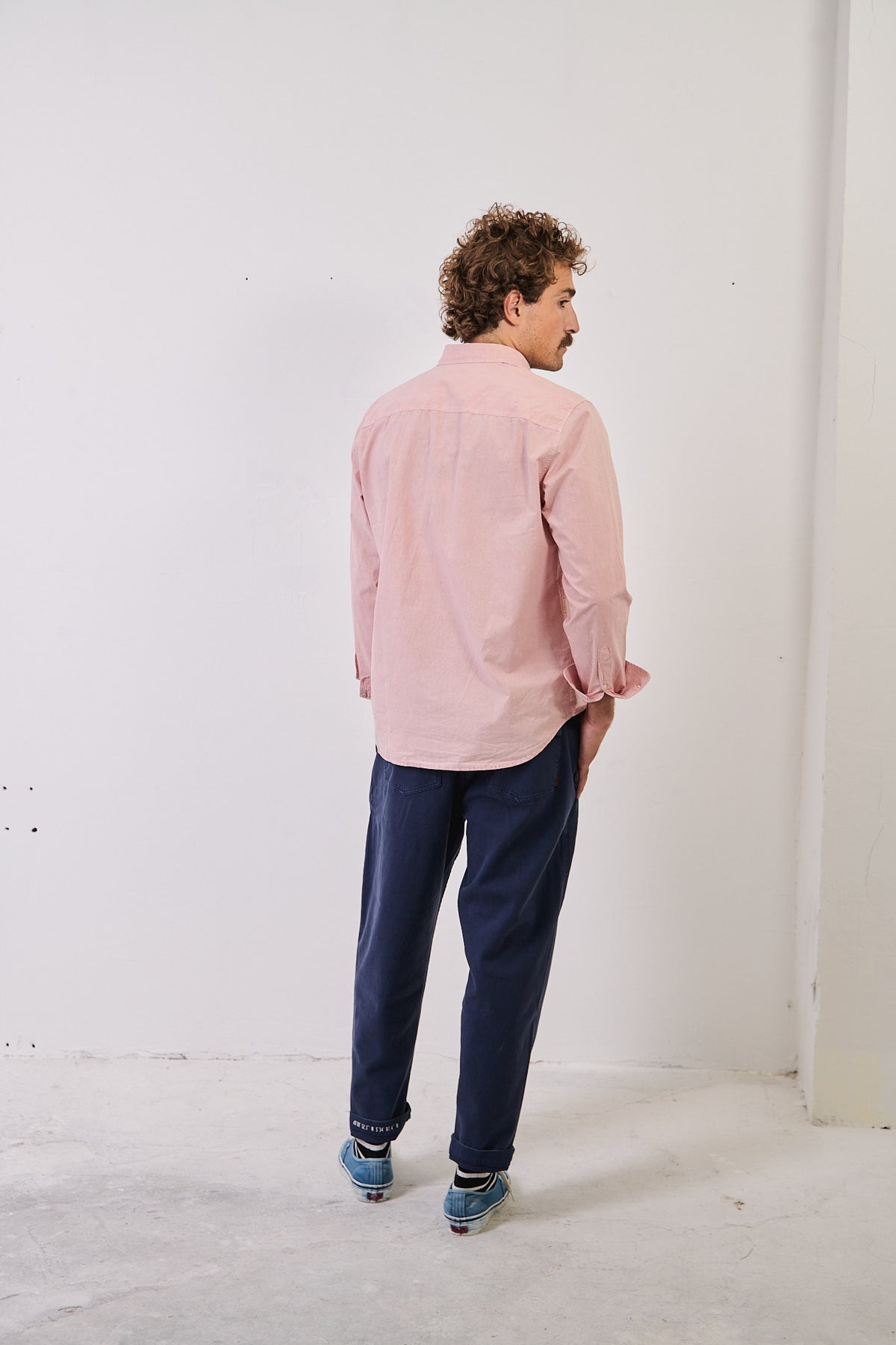 Cosme® Deep Sea - Pantalón Capri Tipo Chino Relaxed-Tapered Cut