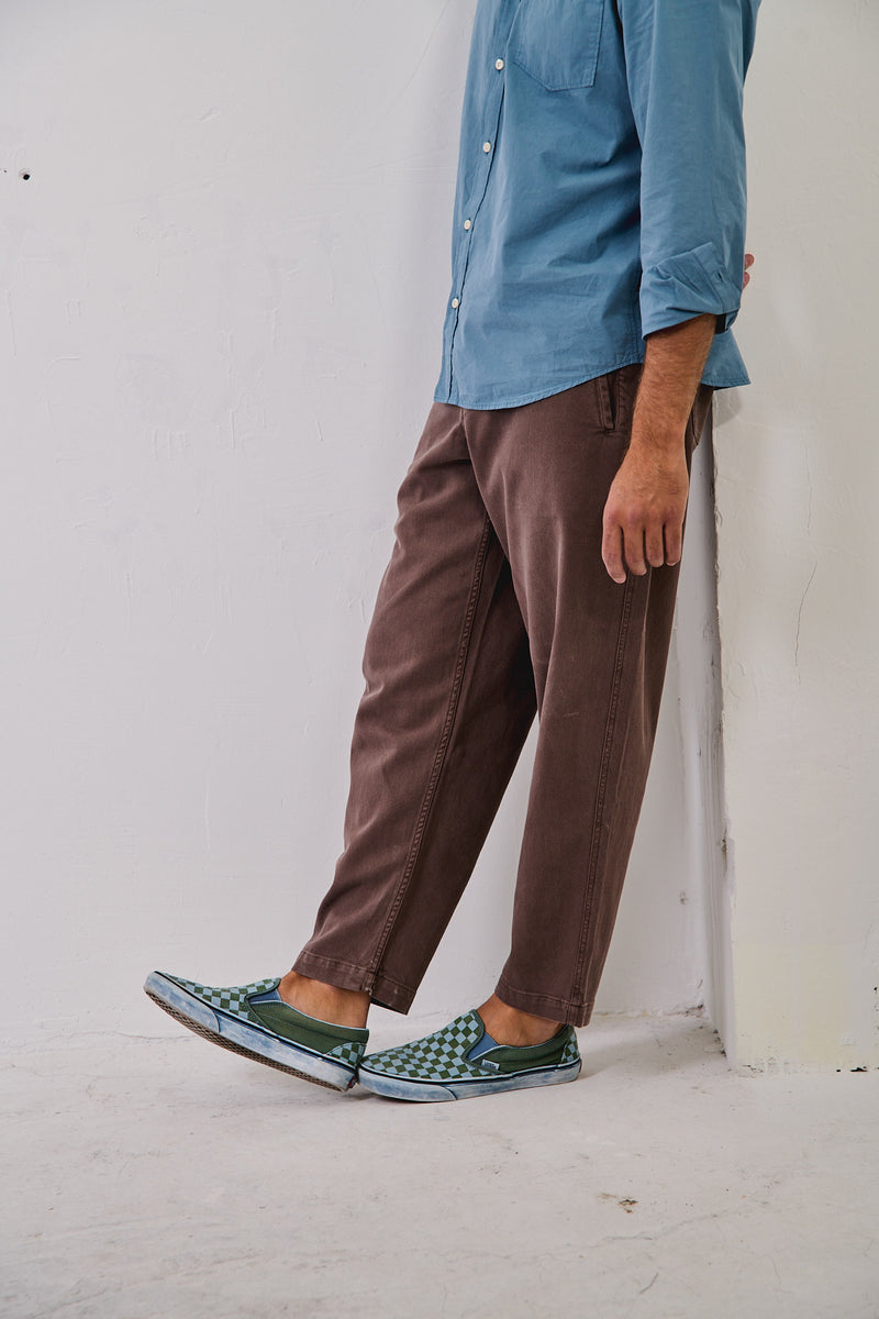 Cosme® Earth - Pantalón Capri Tipo Chino Relaxed-Tapered Cut