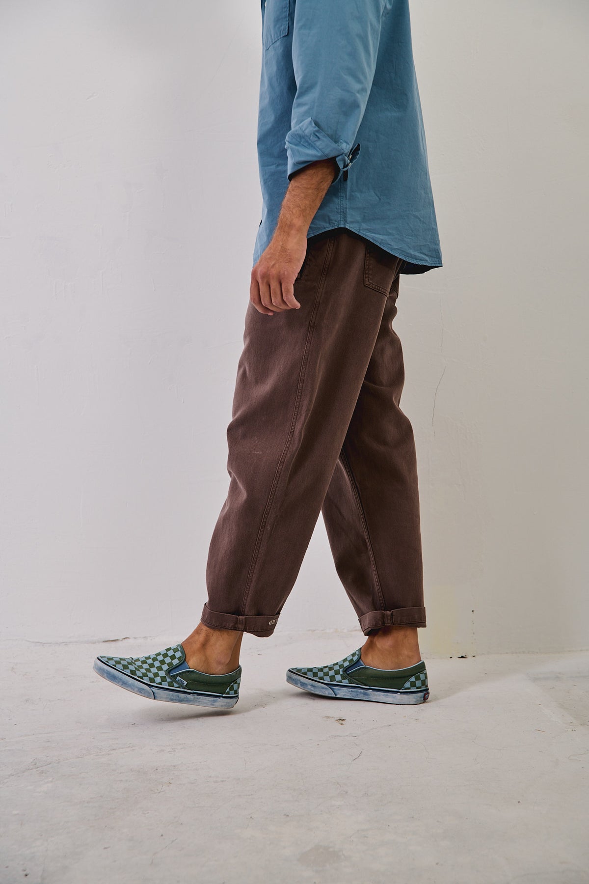 Cosme® Earth - Pantalón Capri Tipo Chino Relaxed-Tapered Cut