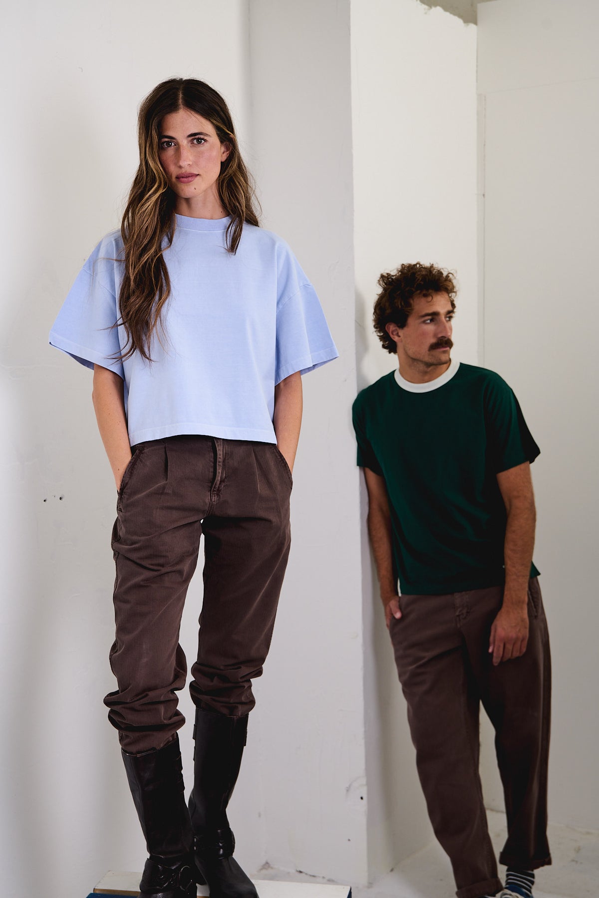 Daria Sky - Camiseta Boxy Fit