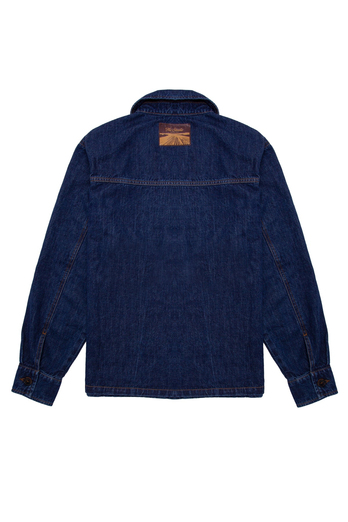Eric Mid Indigo - Sobrecamisa Vaquera Relaxed Fit