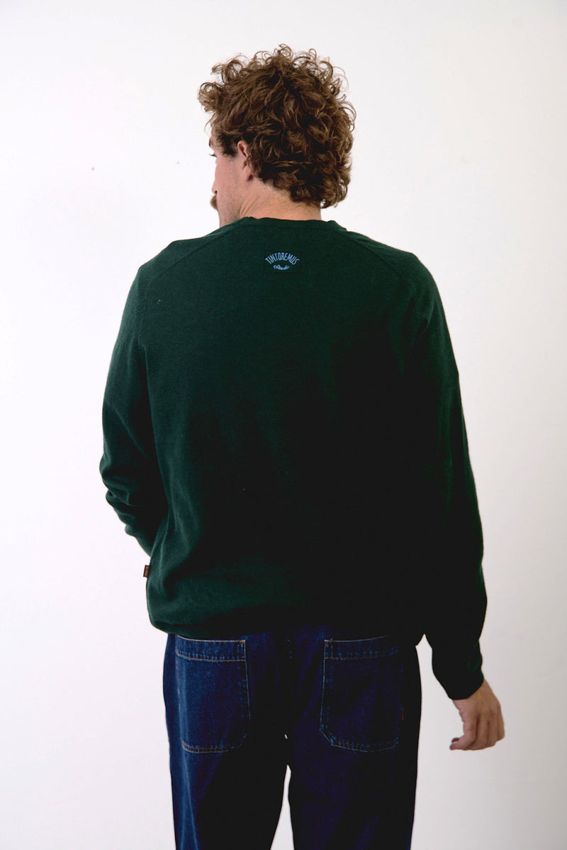 Eddie Regent Green - Jersey Cuello Redondo