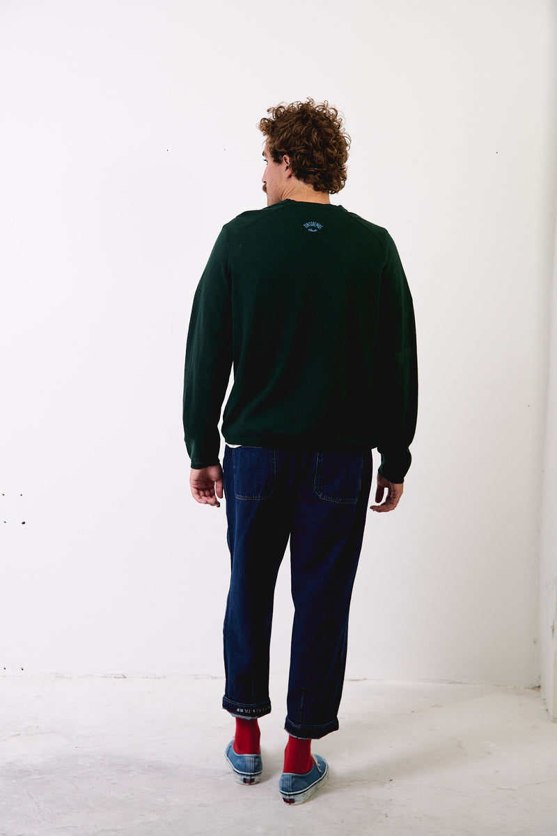 Eddie Regent Green - Jersey Cuello Redondo