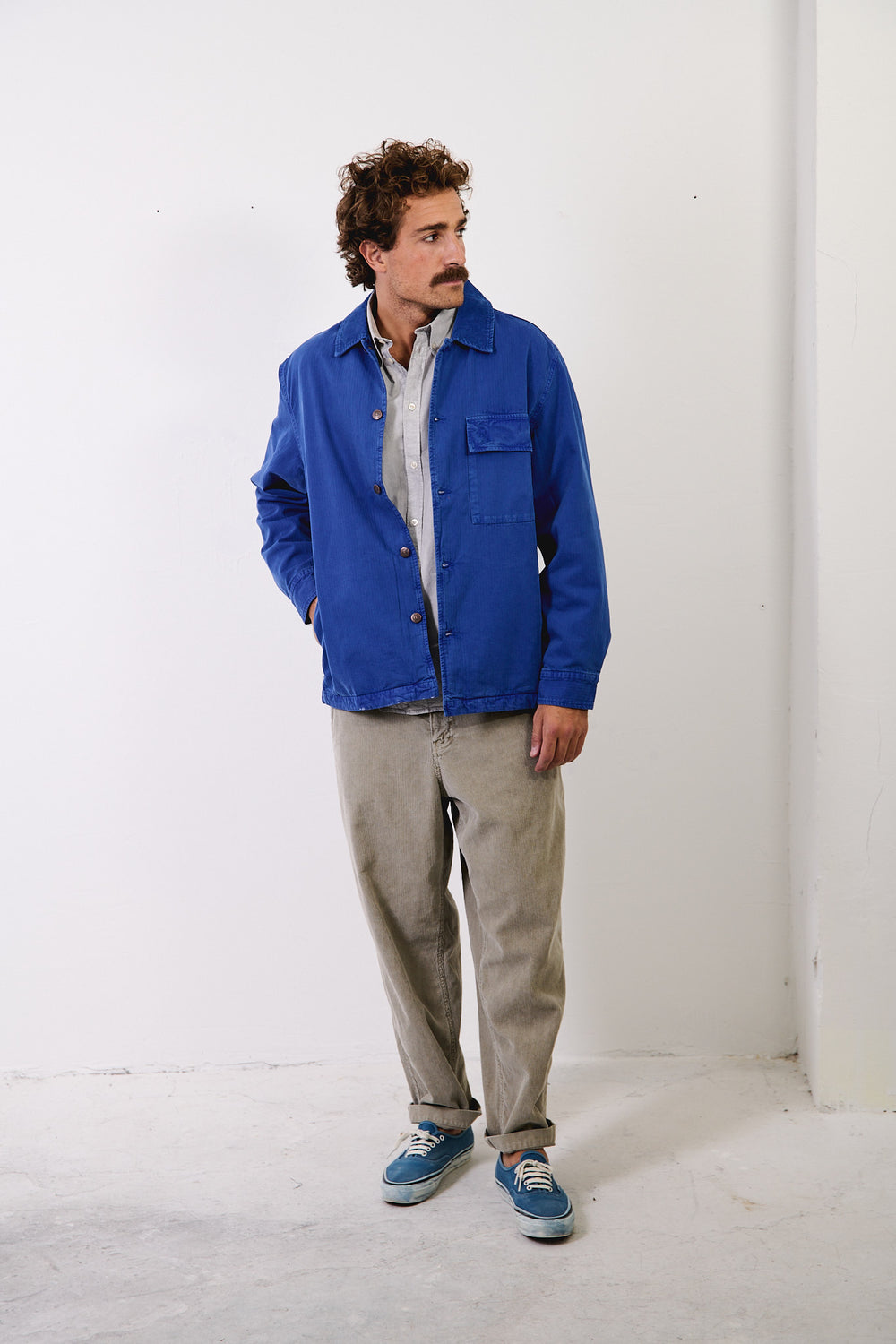 Eric Electric Blue - Chaqueta Workwear