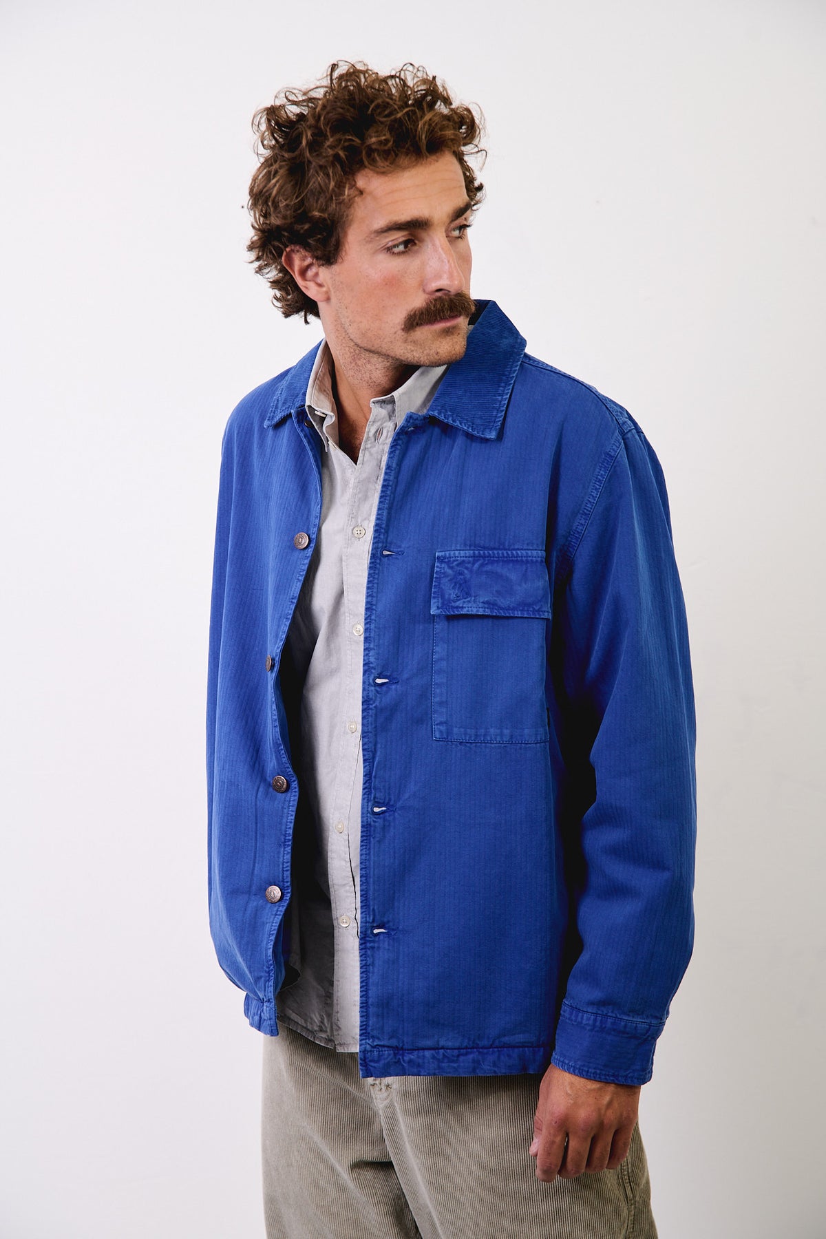 Eric Electric Blue - Chaqueta Workwear