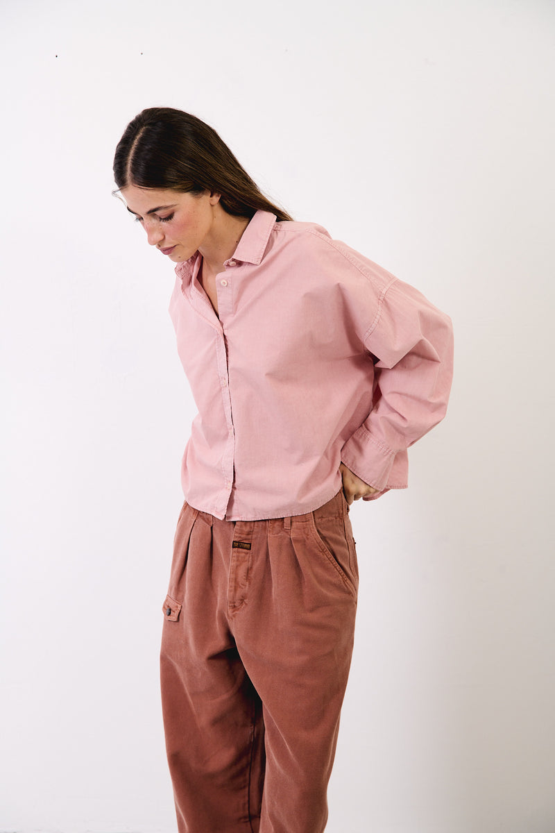 Grace Blush - Camisa boxy fit