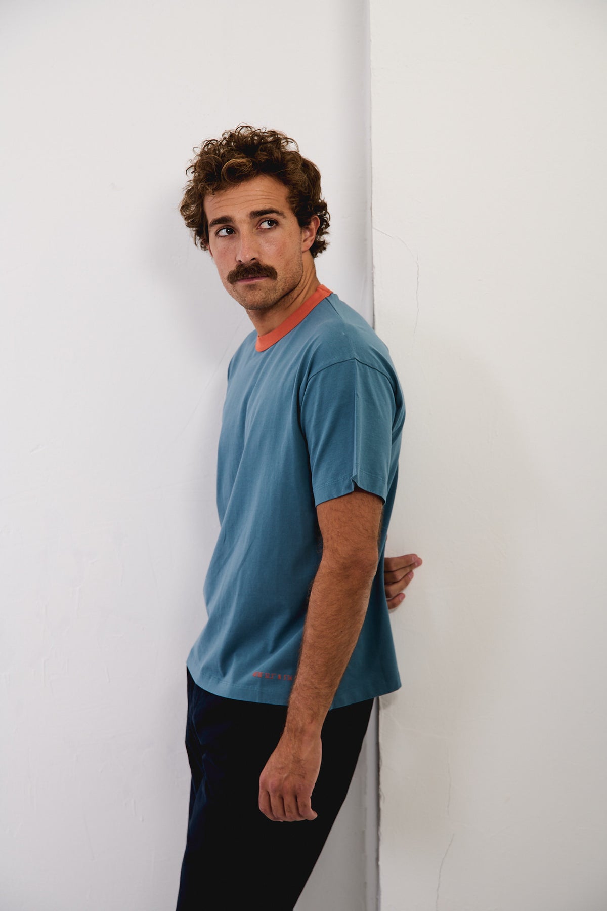 Henry Coordinates Blueing - Camiseta Contraste Regular Fit