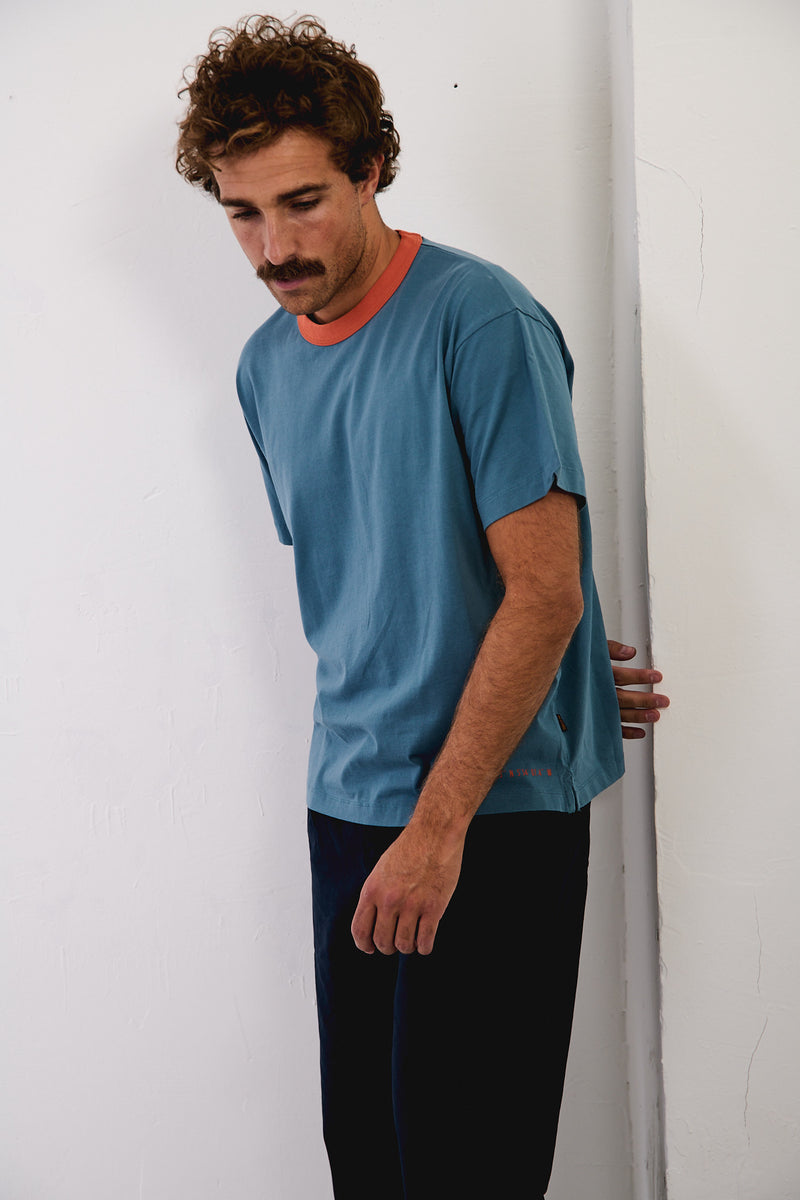 Henry Coordinates Blueing - Camiseta Contraste Regular Fit