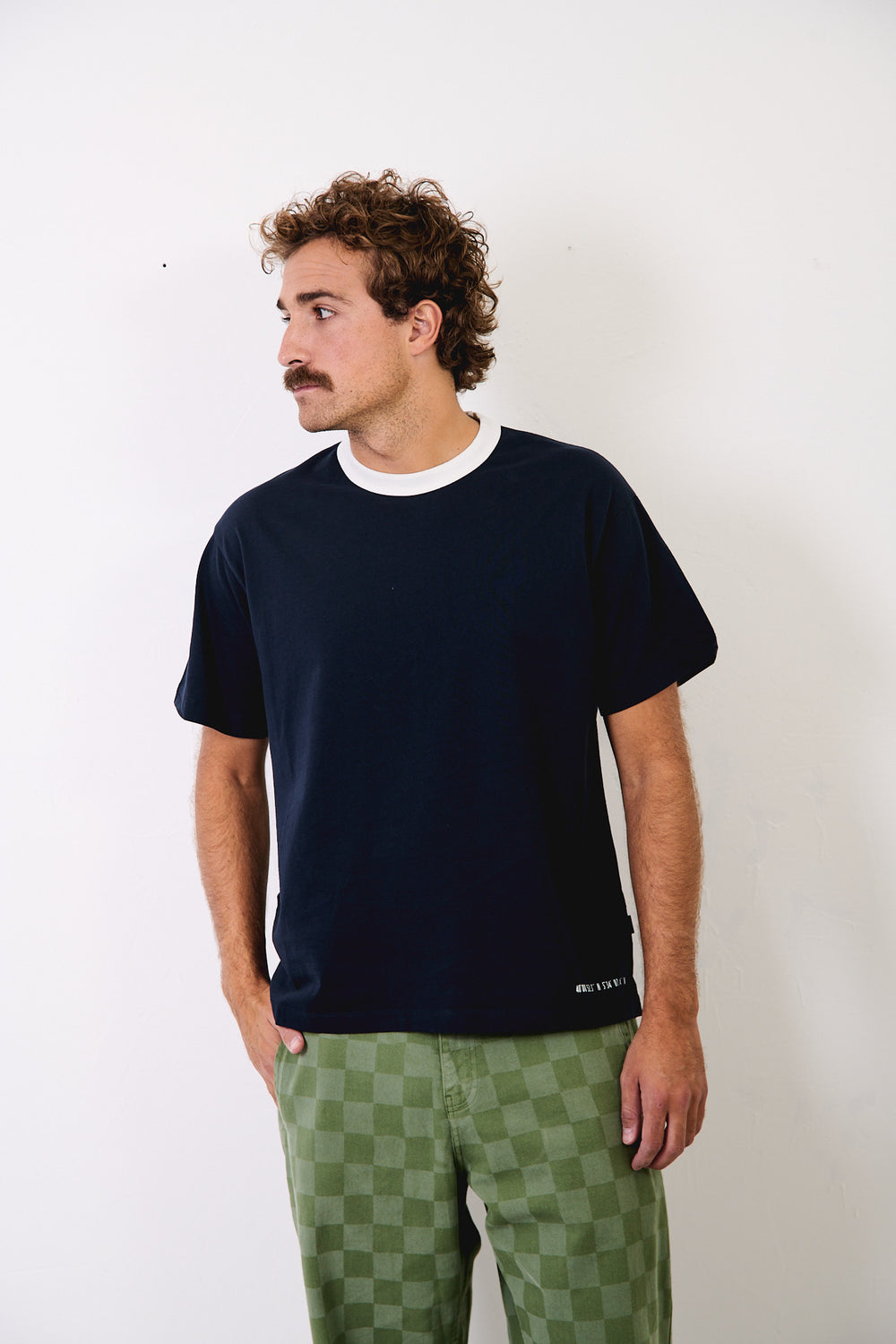 Henry Coordinates Marine - Camiseta Contraste Regular Fit