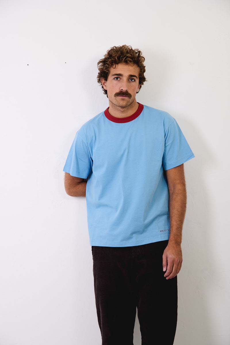 Henry Coordinates True Blue - Camiseta Contraste Regular Fit