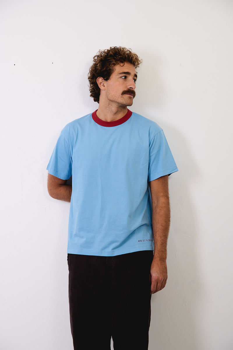Henry Coordinates True Blue - Camiseta Contraste Regular Fit