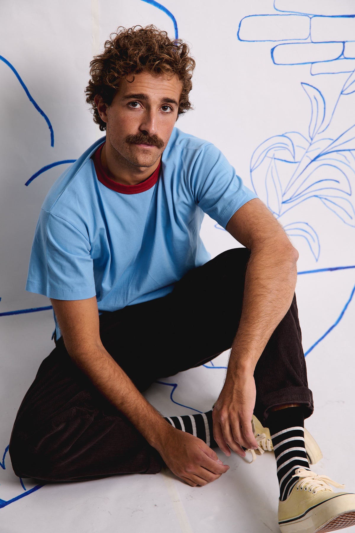 Henry Coordinates True Blue - Camiseta Contraste Regular Fit