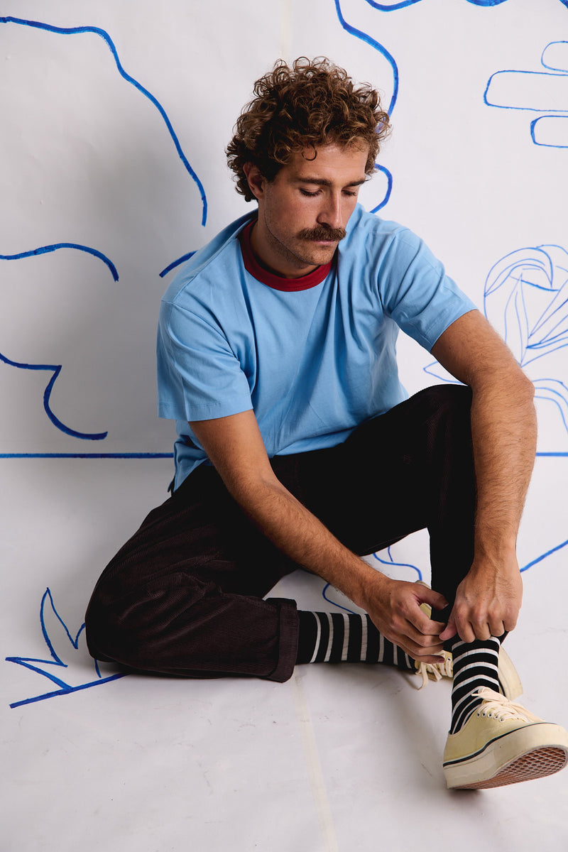 Henry Coordinates True Blue - Camiseta Contraste Regular Fit