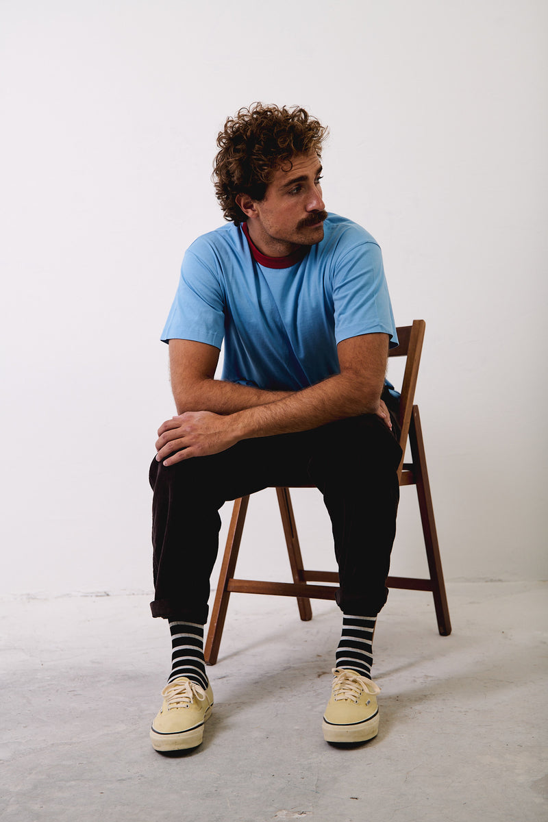 Henry Coordinates True Blue - Camiseta Contraste Regular Fit