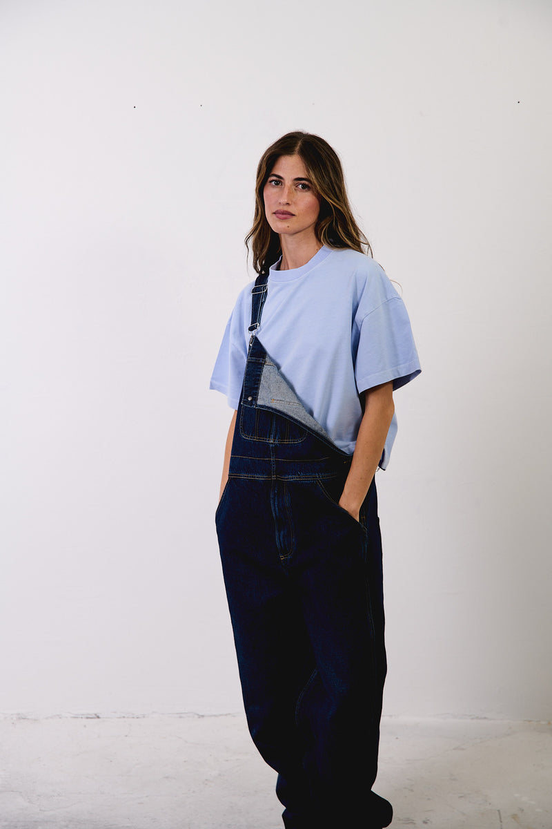 Hugh - Denim Relaxed Fit Dungaree