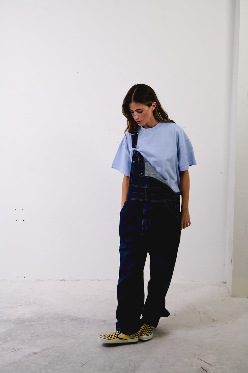 Hugh - Denim Relaxed Fit Dungaree
