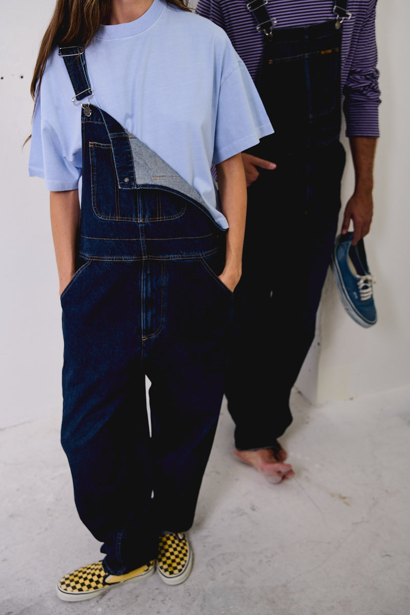 Hugh - Denim Relaxed Fit Dungaree