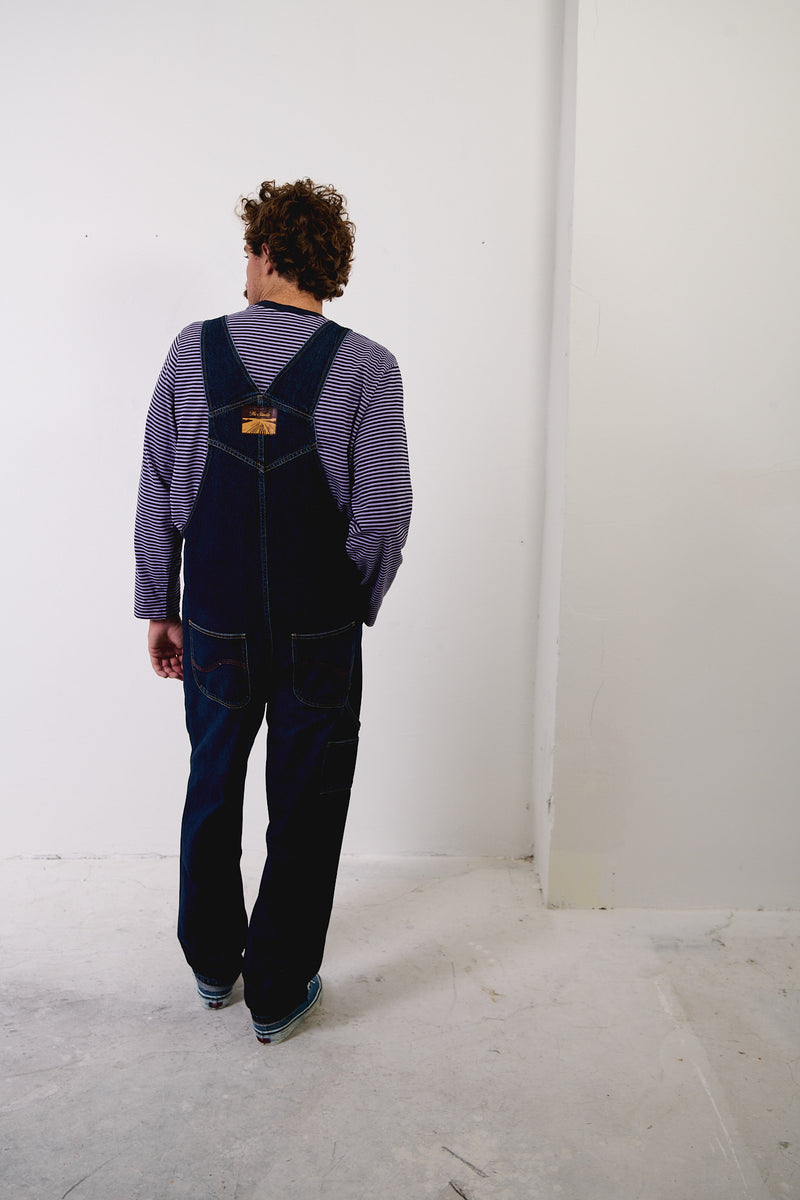 Hugh - Denim Relaxed Fit Dungaree