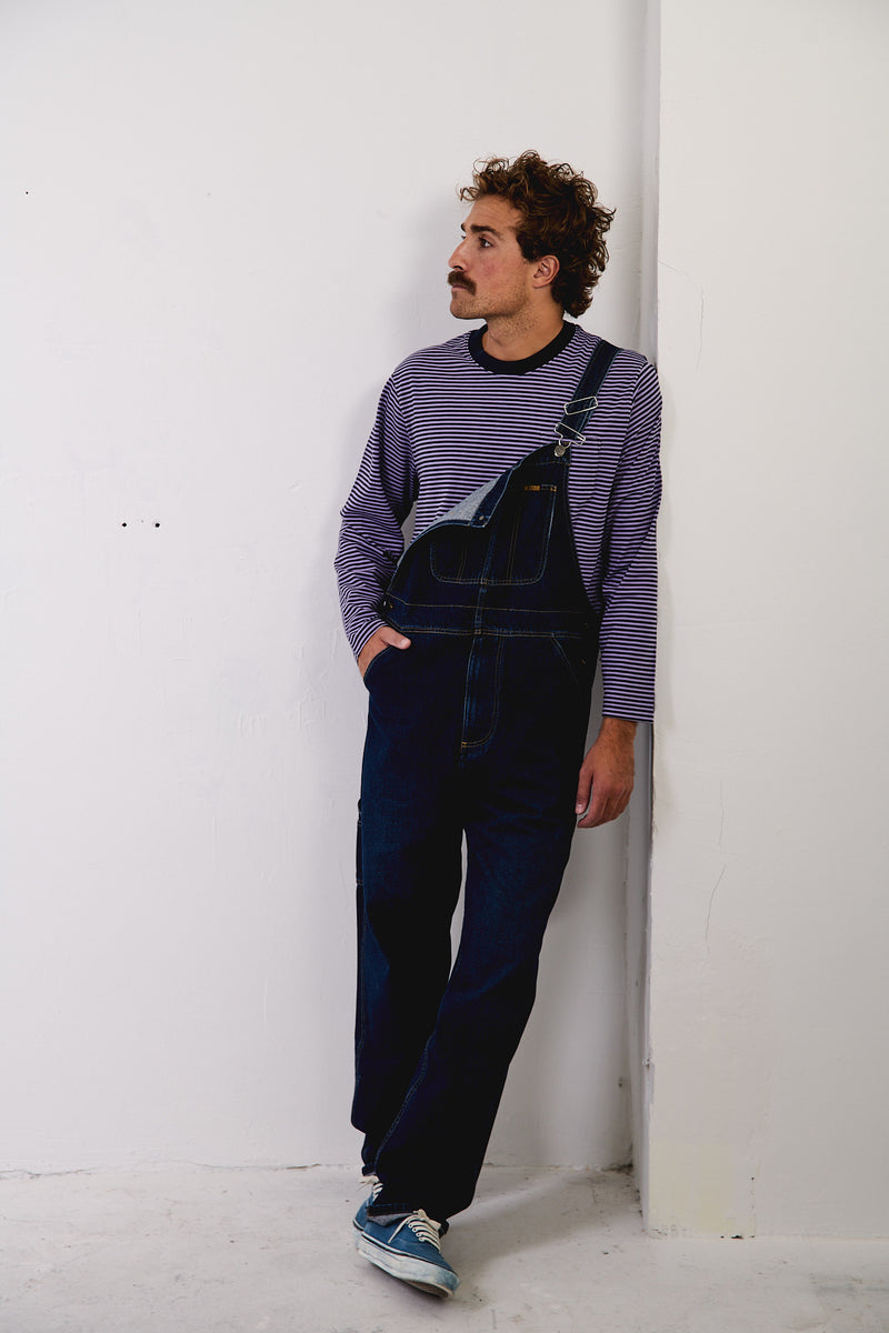 Hugh - Denim Relaxed Fit Dungaree