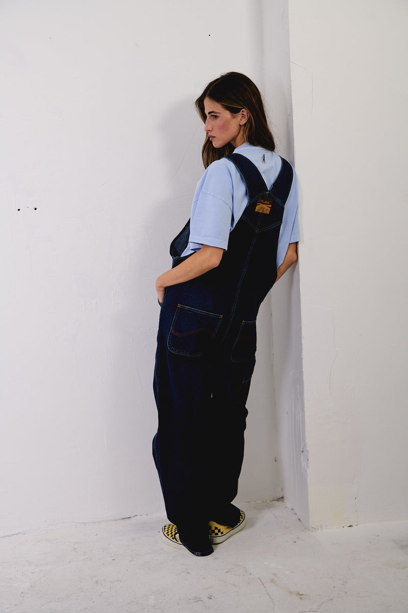 Hugh - Denim Relaxed Fit Dungaree