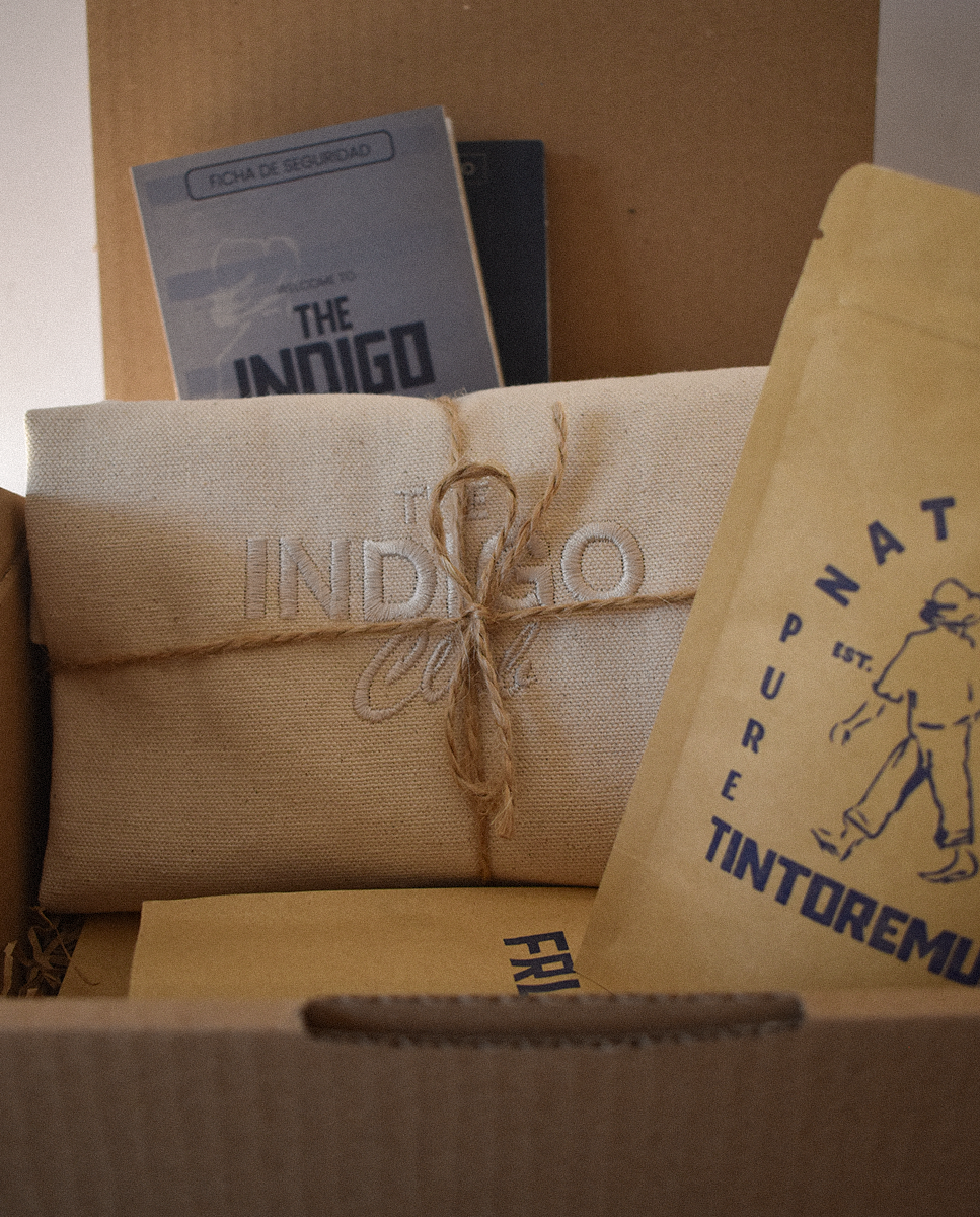 Indigo Pack & Tote Bag