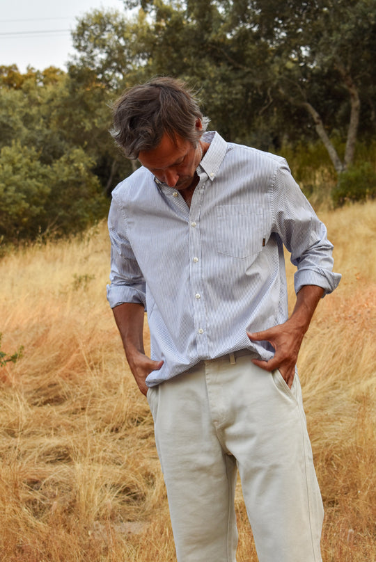 James - Relaxed Fit Striped Shirt