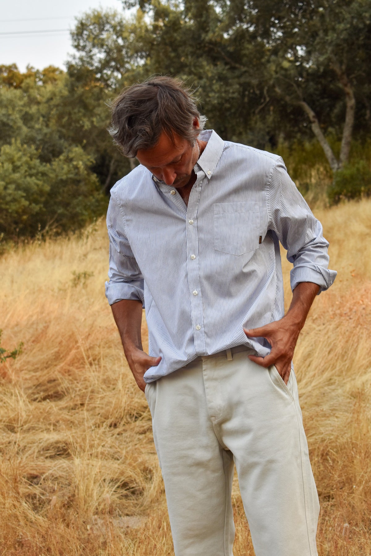 James - Relaxed Fit Striped Shirt