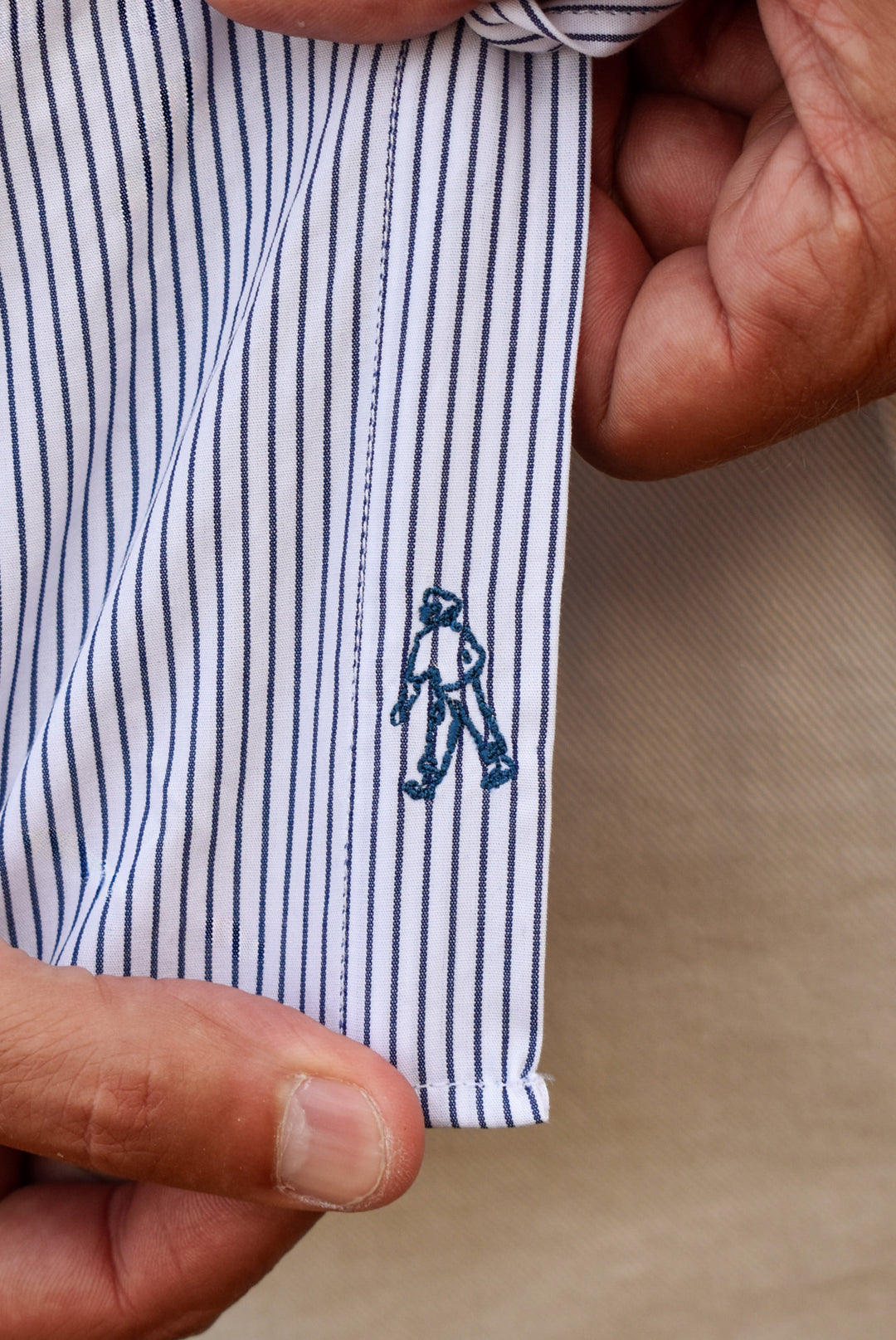 James - Relaxed Fit Striped Shirt