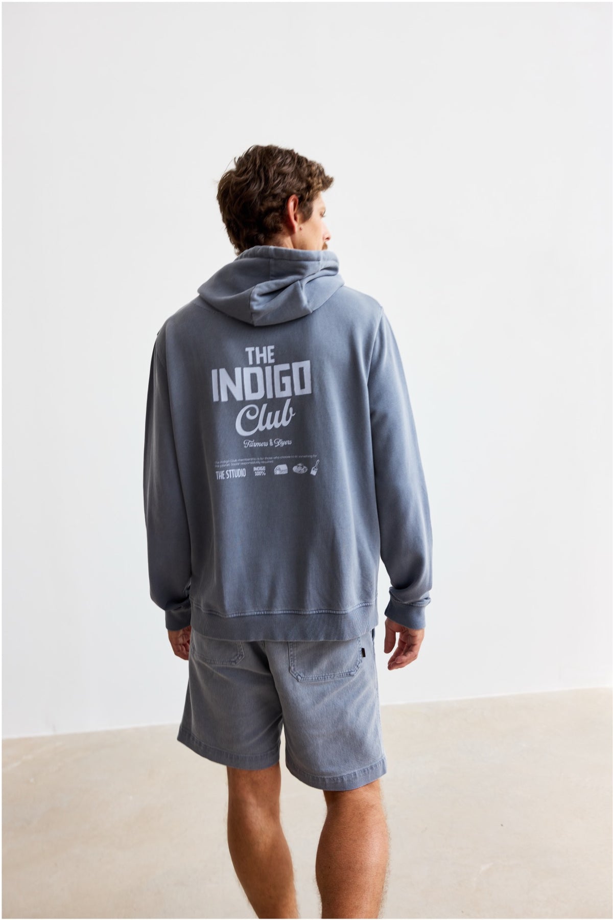 Jimmie Indigo - Sudadera con Capucha Regular Fit