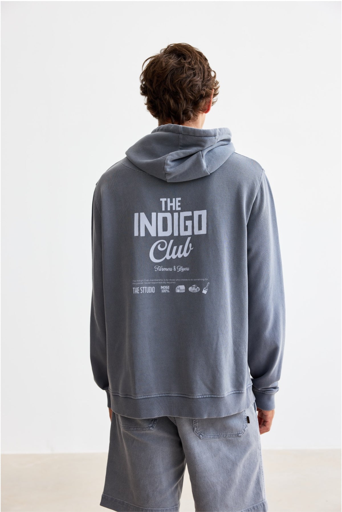 Jimmie Indigo - Sudadera con Capucha Regular Fit