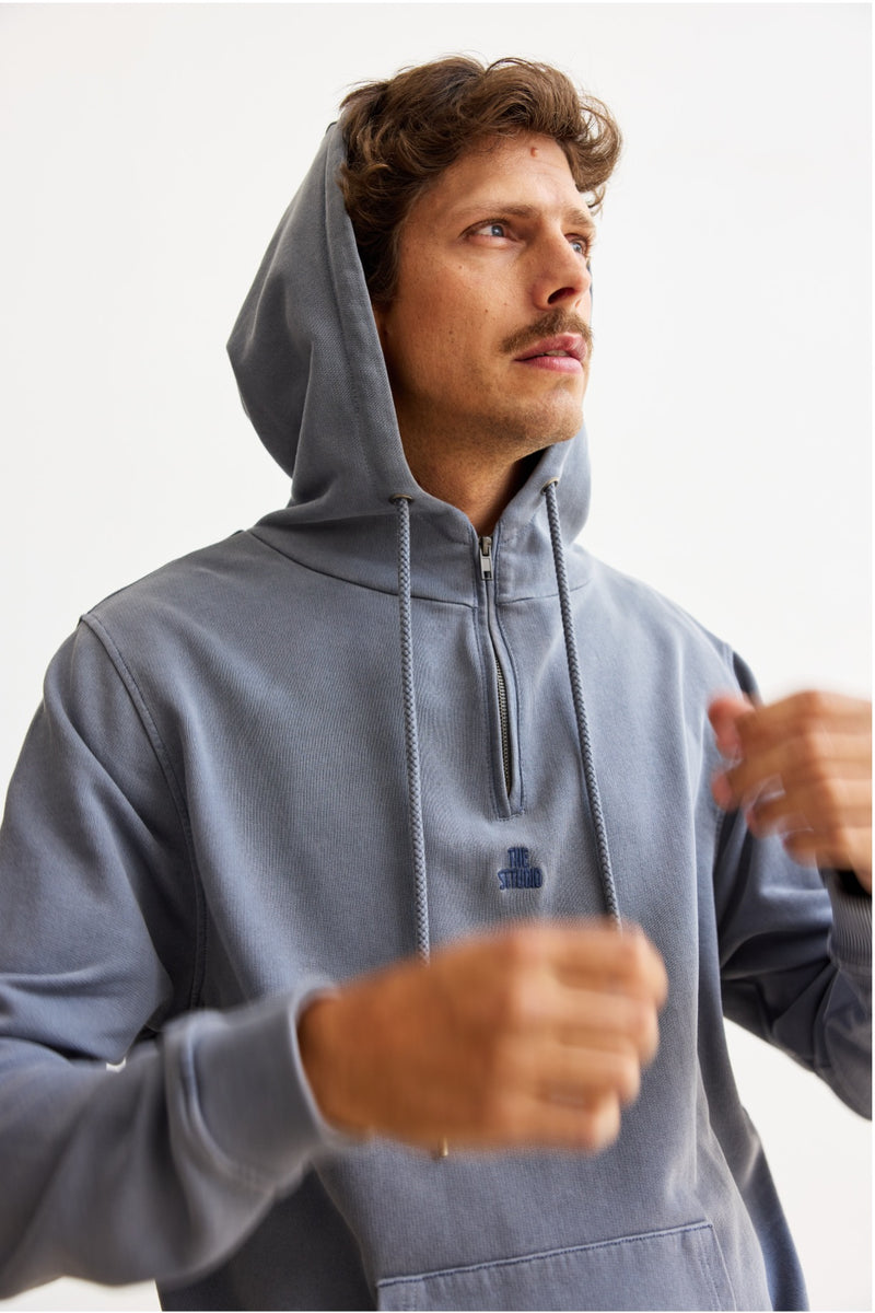 Jimmie Indigo - Sudadera con Capucha Regular Fit