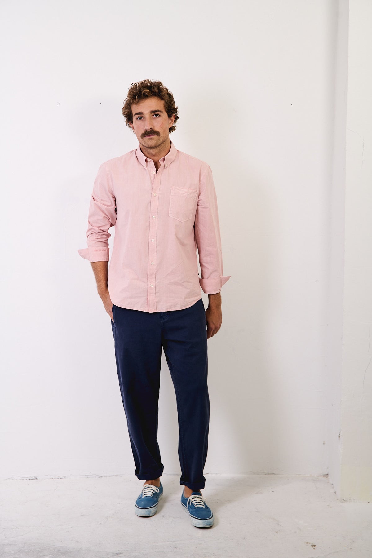 James Soft Pink - Camisa Relaxed Fit