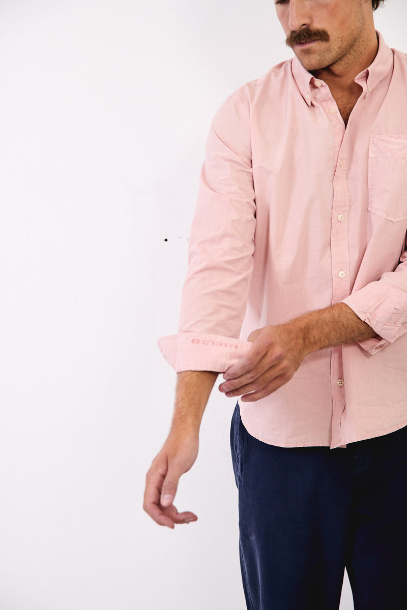 James Soft Pink - Camisa Relaxed Fit