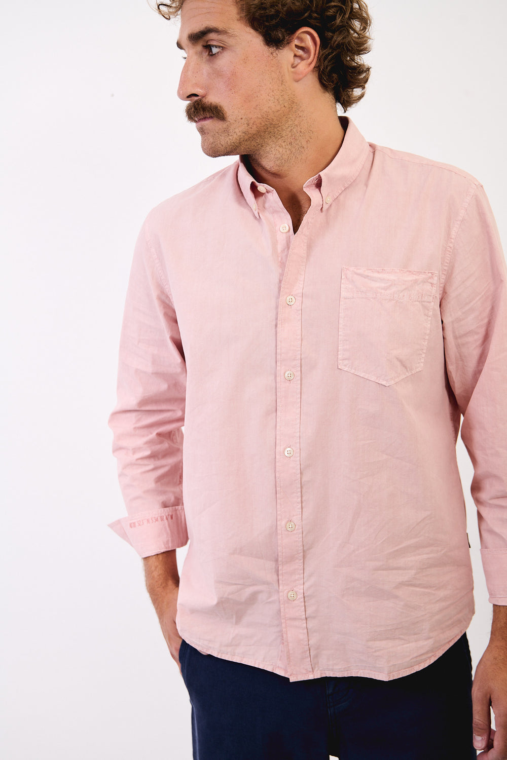 James Soft Pink - Camisa Relaxed Fit