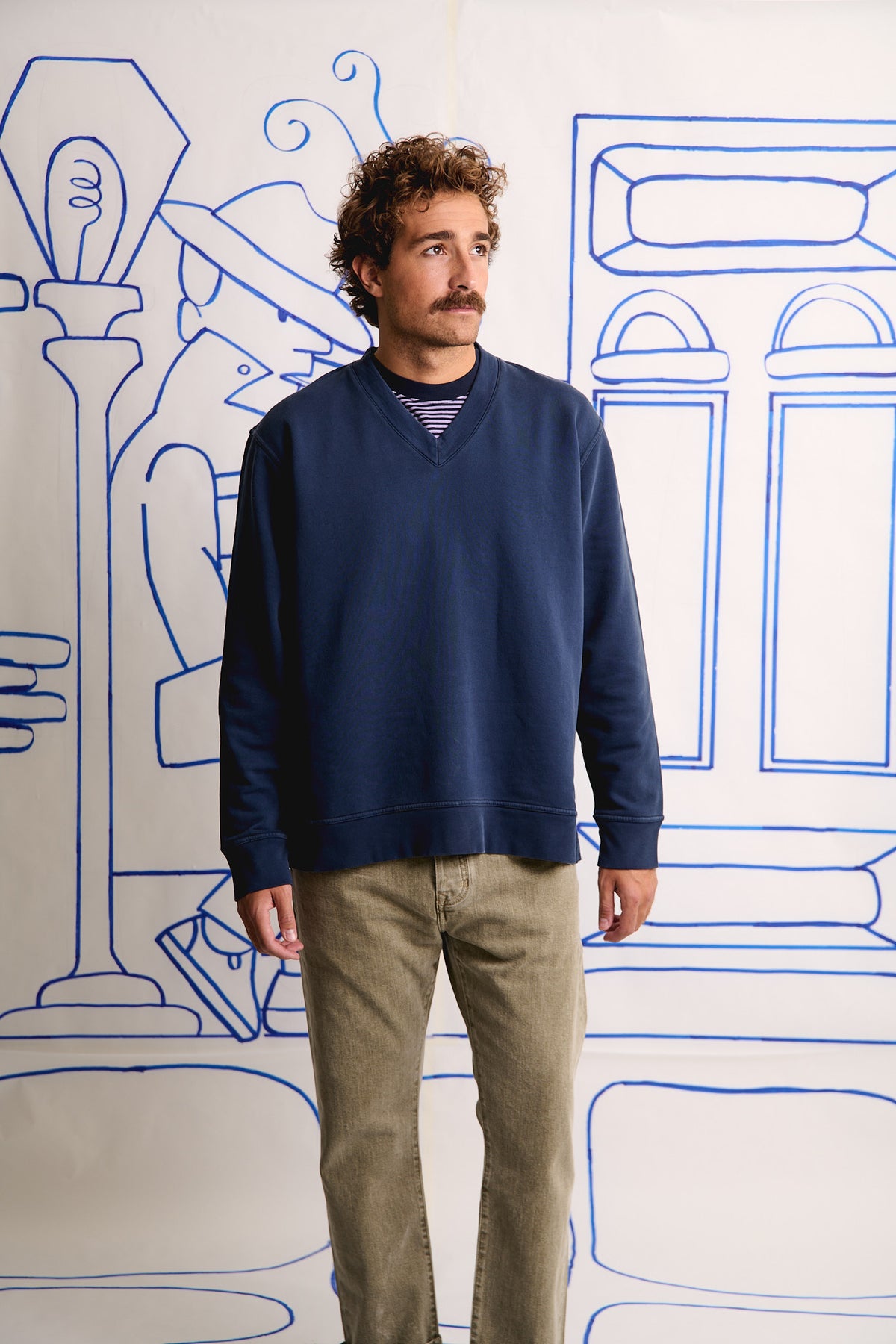 Jim Deep Sea - Sudadera Regular Fit