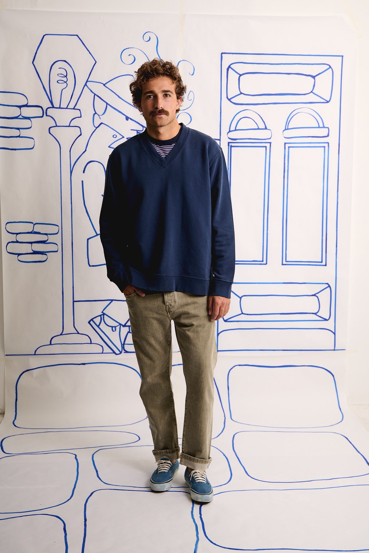 Jim Deep Sea - Sudadera Regular Fit