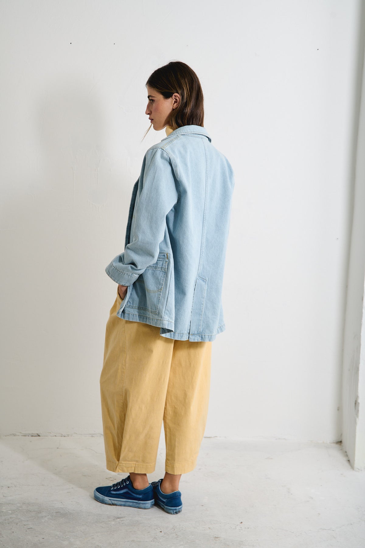 Joan Light Indigo - Chaqueta Relaxed Fit Denim