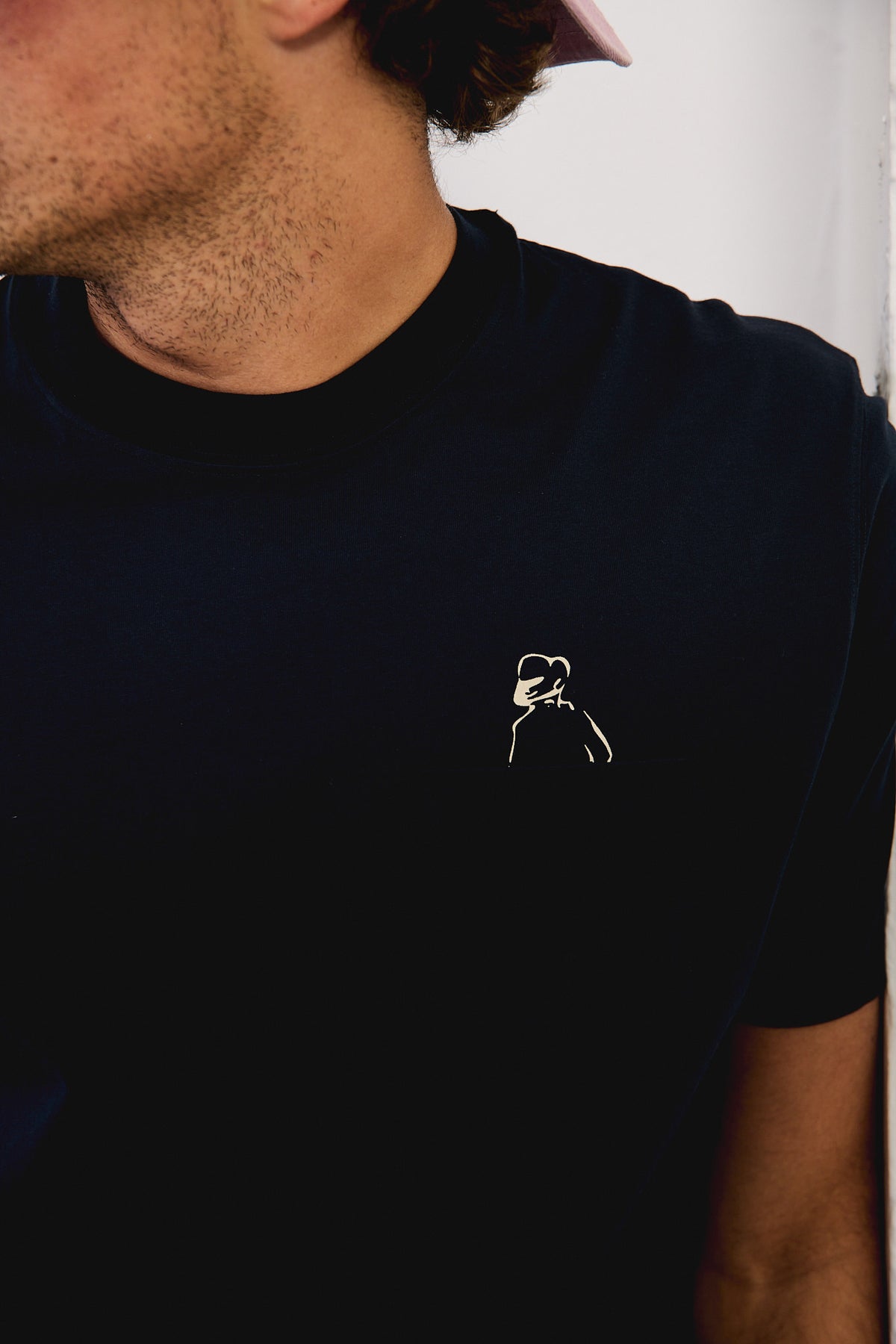 John Pocket Marine - Camiseta Manga Corta Regular Fit