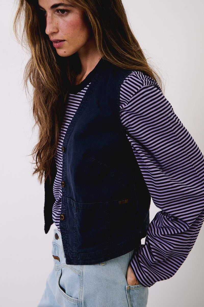Mathilda Deep Sea - Chaleco Regular Fit