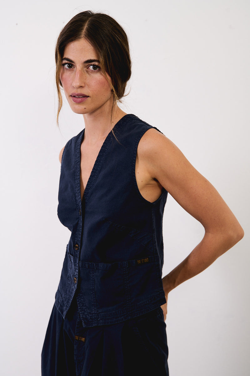 Mathilda Deep Sea - Chaleco Regular Fit
