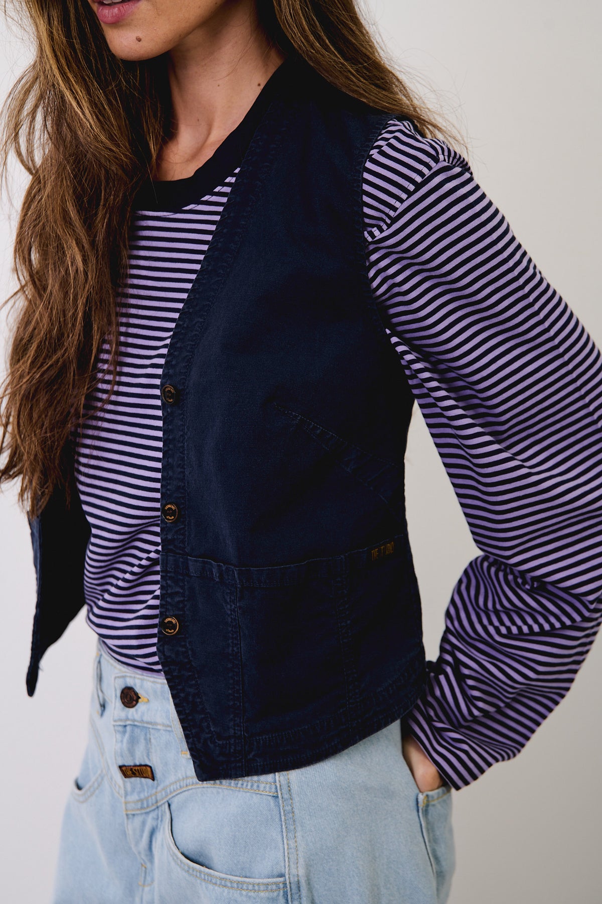 Mathilda Deep Sea - Chaleco Regular Fit