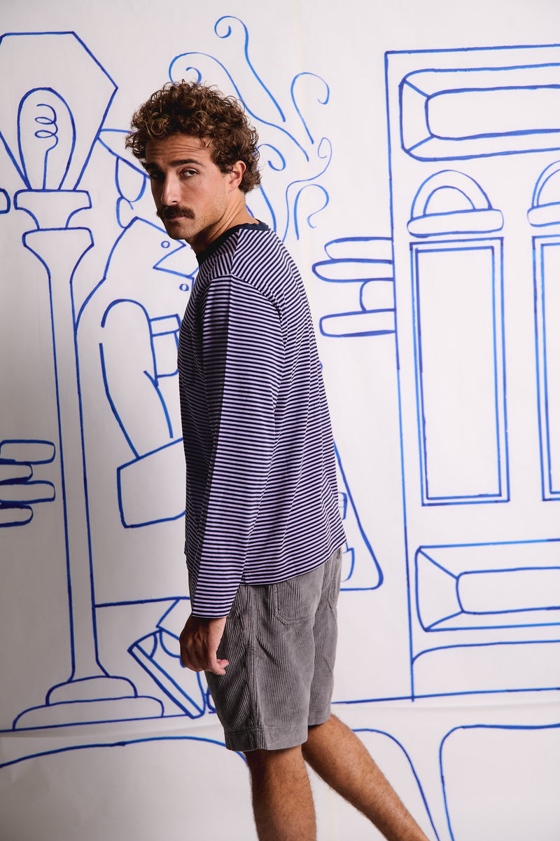 Will Charcoal - Pantalón Corto Relaxed Fit