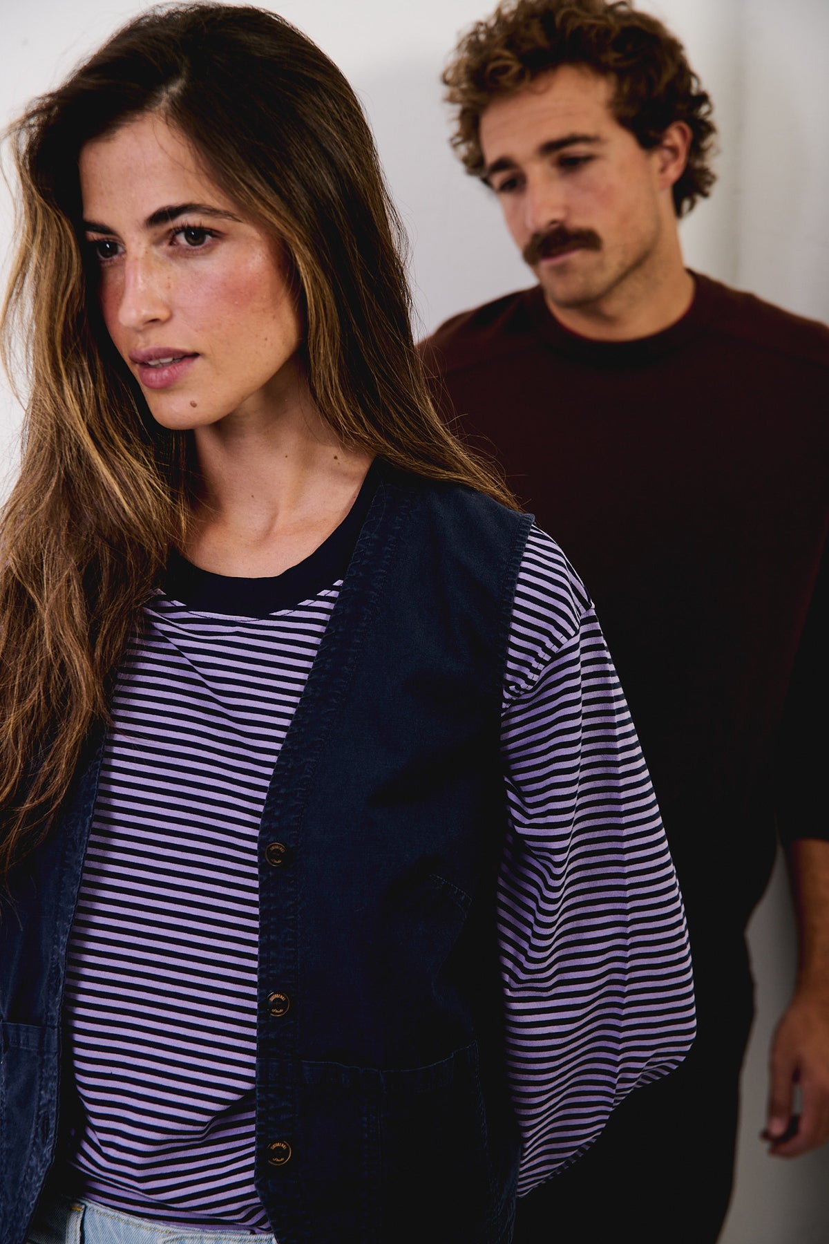 Pierce Stripes - Regular Fit Long Sleeve T-Shirt