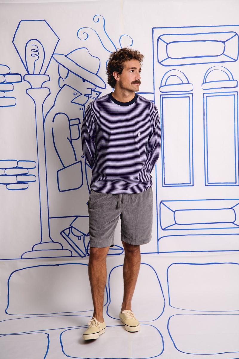 Will Charcoal - Pantalón Corto Relaxed Fit