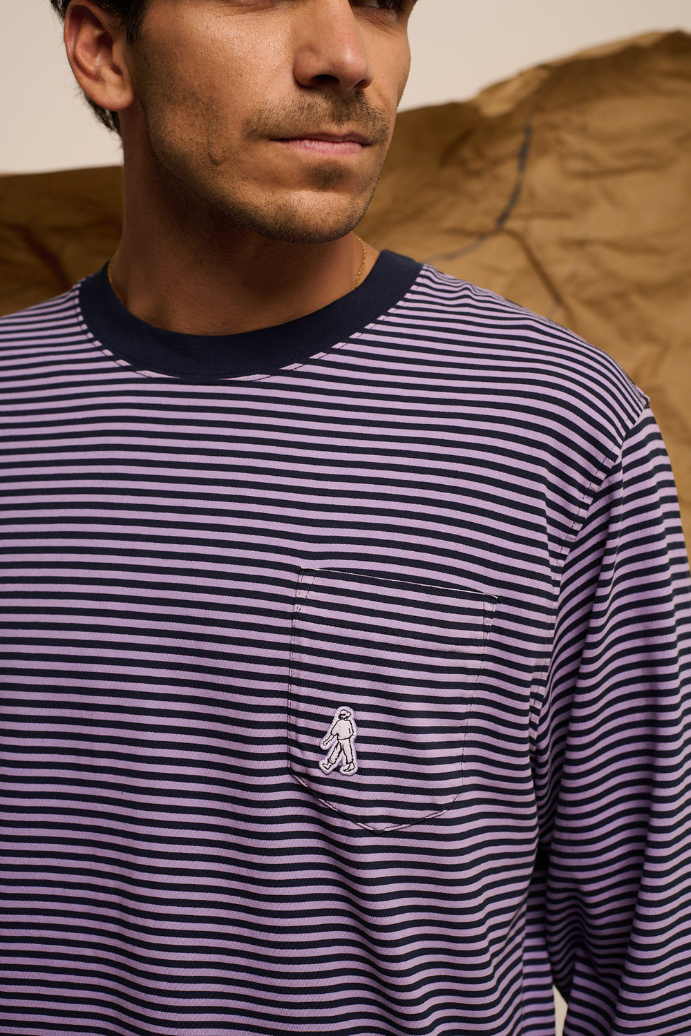 Pierce Stripes - Camiseta manga larga Regular Fit