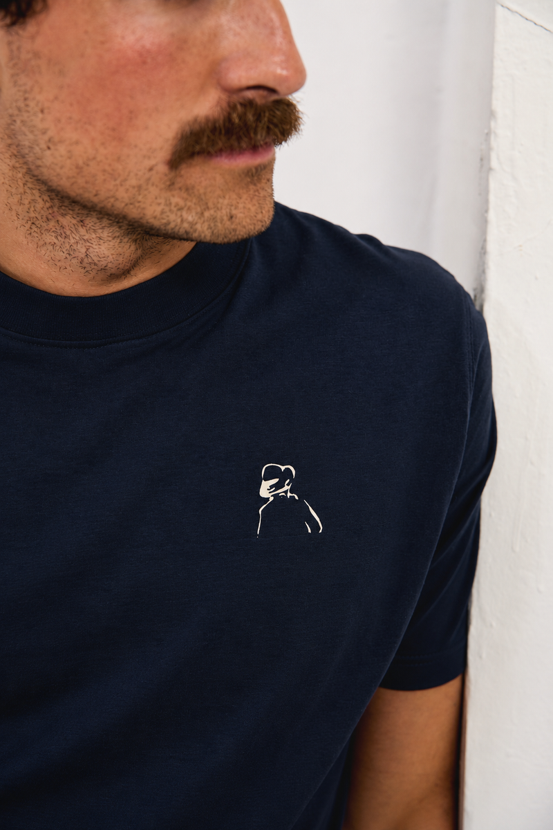 John Pocket Marine - Camiseta Manga Corta Regular Fit