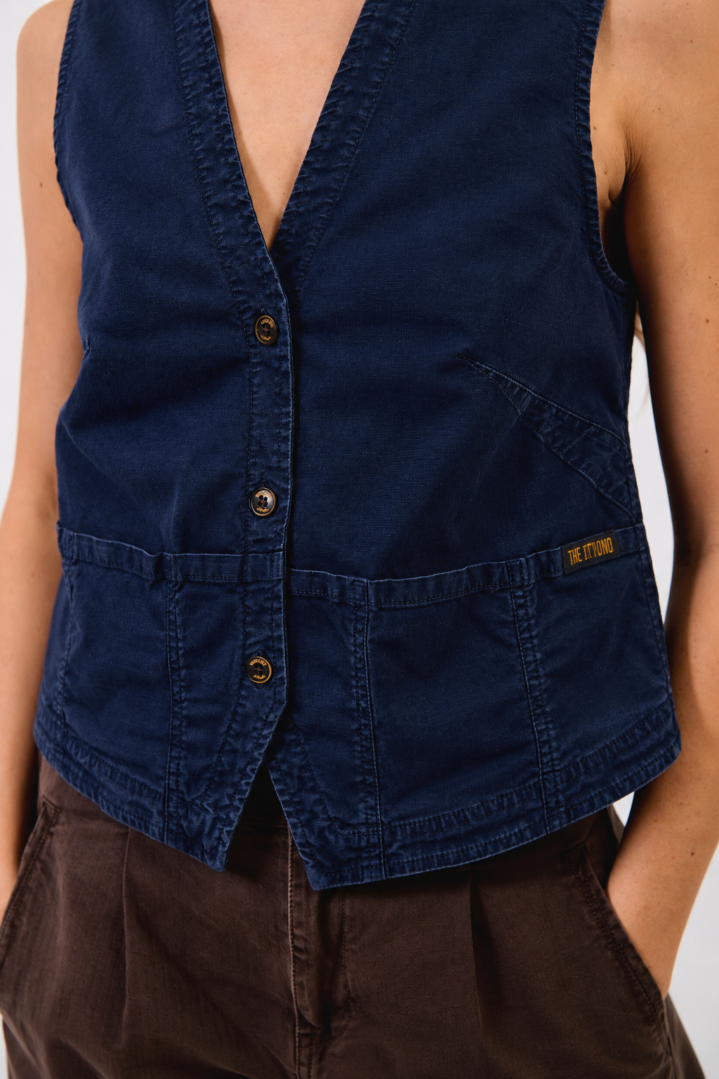 Mathilda Deep Sea - Chaleco Regular Fit