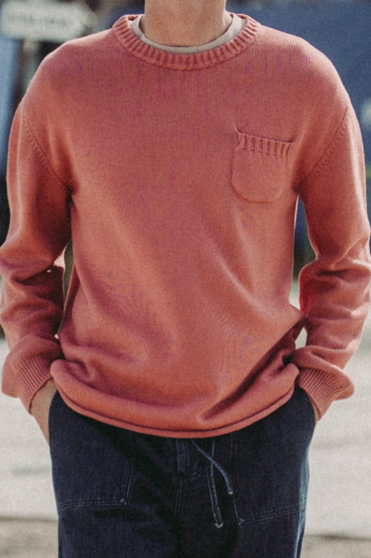 Rennet Rubia - Crewneck Relaxed Fit Jumper